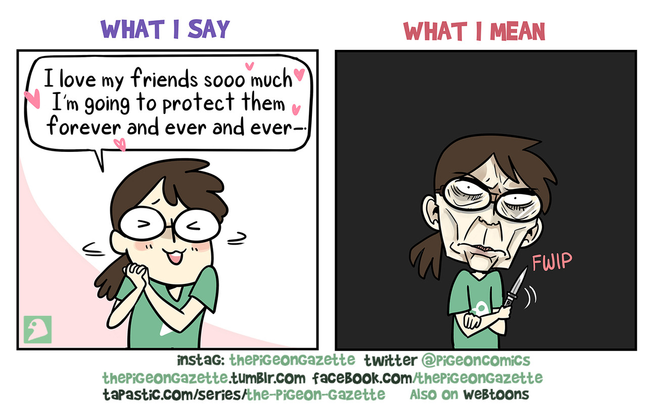 thepigeongazette:  don’t touch my frens&lt;3 back after an unintentional summer