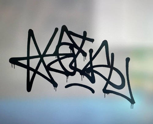 ⭐atsu (@katsubot). #Katsu #handstyle #graffiti