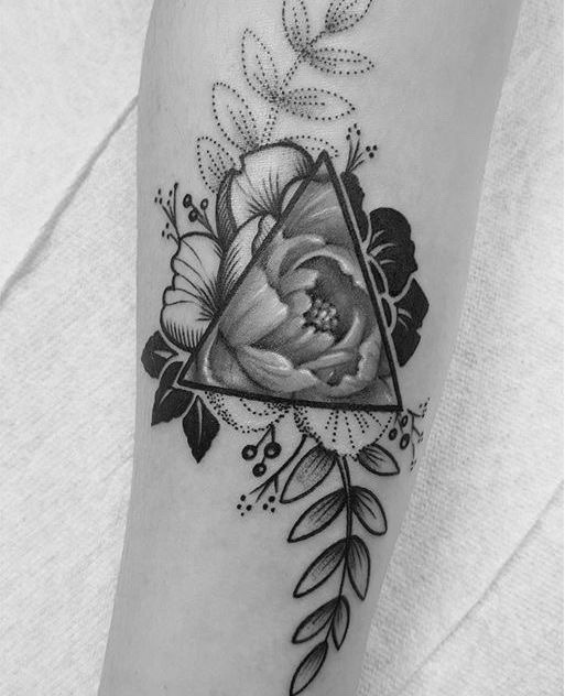 Black And White Tattoo Social — // ROSE INSPIRED GEOMETRY //