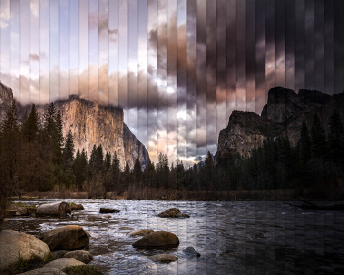 35 photos of Yosemite over 1 hour  13 minutes #time_sliceby Dan Marker-Moore | Instagram |