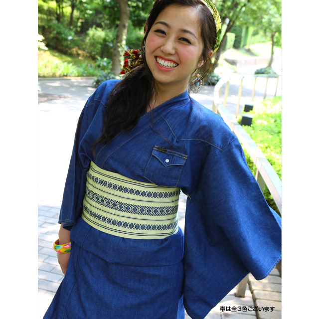 taishou-kun:  Tsukada Noujou 塚田農場 × Lee original collaboration denim mini