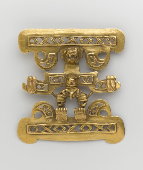 Gold Pendant in Form of Anthropomorphic Being, Panama (Chiriquí), ca. 1200-1550