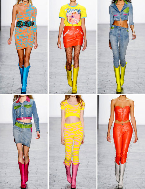 fashion-runways - Jeremy Scott at New York Fashion Week Fall...