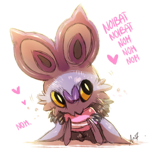 aishishii:Noibat indeed is the cutest thing ever.
