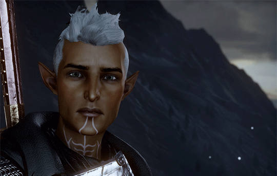 thereluctantinquisitor:  Varric: So, elf. How’s the cold treating you? Fenris: