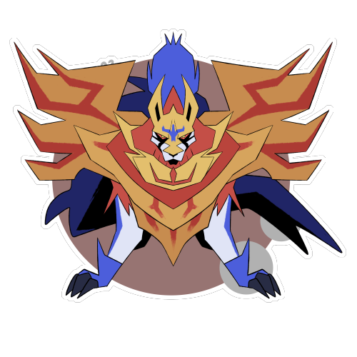 Pokemon Moncolle Poke Del-Z Zamazenta (Crowned Shield) 