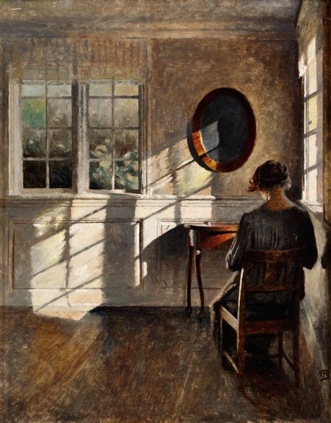 Interior -  Peter Vilhelm IlstedDanish 1861-1933