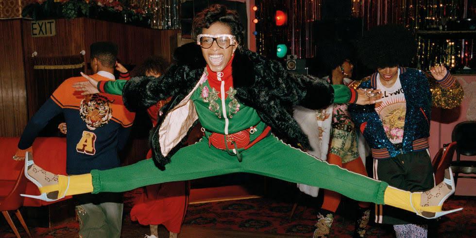 black-to-the-bones:  Gucci’s new ad campaign is all the melanin magic we could