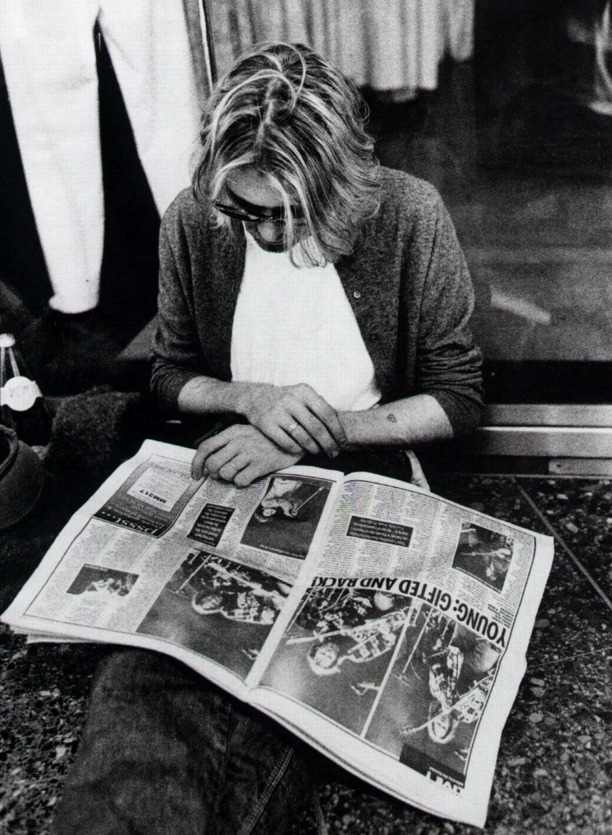 youremyvitamins:  Kurt Cobain, New York, July 24, 1993 by Stephen Sweet 