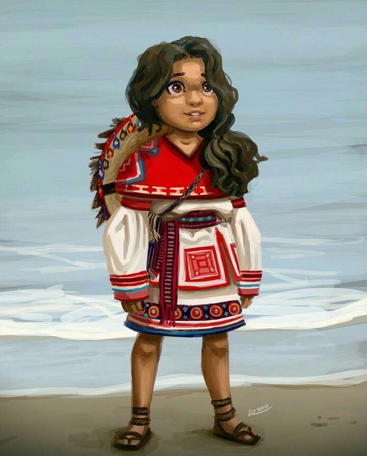 kaknabyaax:  Niña huichol  