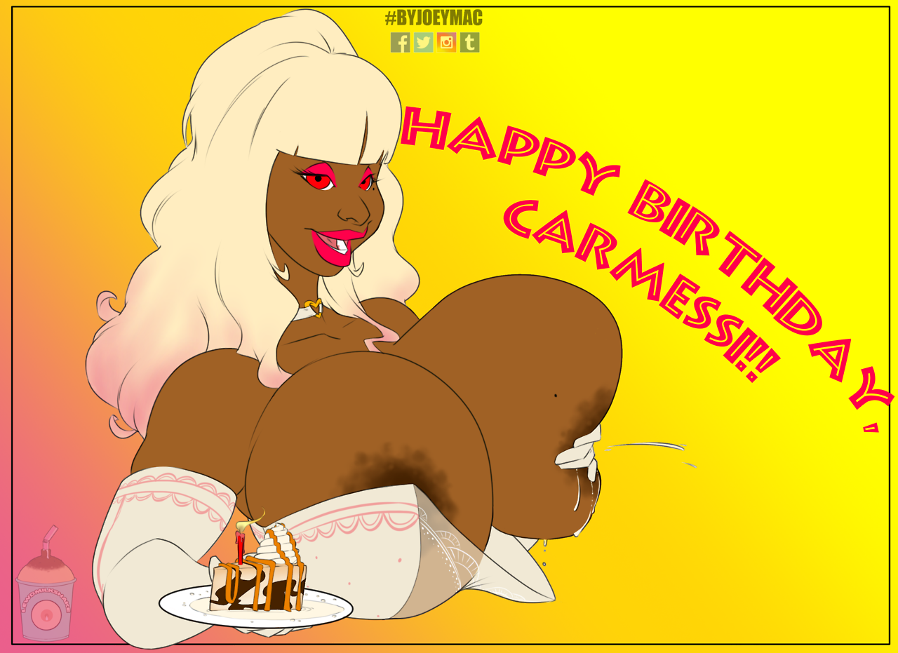 carmessi: lewdmilkshake: Heard it was someone’s birthday…sorry, @carmessi…Amber