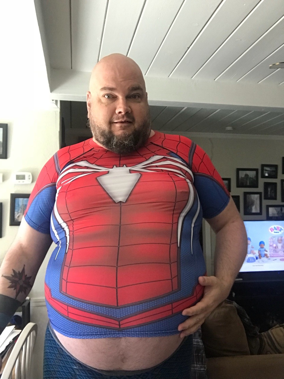bigdaddysf44:  Spider pigPlease repost my fat ass all over!