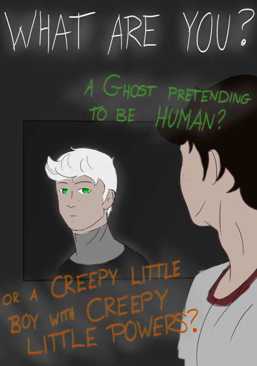 artanomalies:  Going Angst Week - Day 2: Identity Struggle day 1 - 2 - 3 - 4 - 5 that line from My B