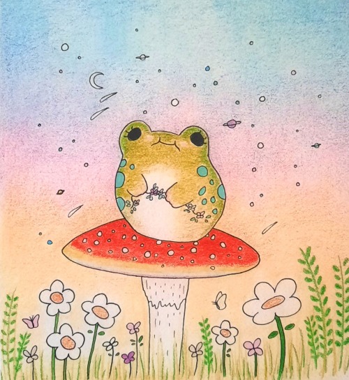 intergalactic-romantic: ‘FROGGIB’Prints here!