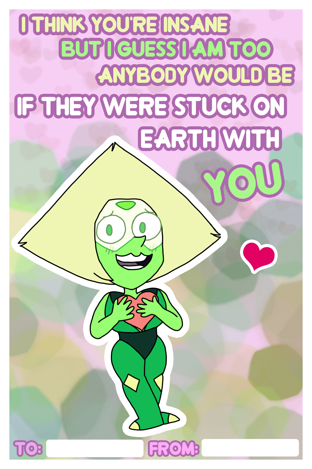 starlite-decay-art:  Steven Universe Chibi Valentines CardsFeel free to send them