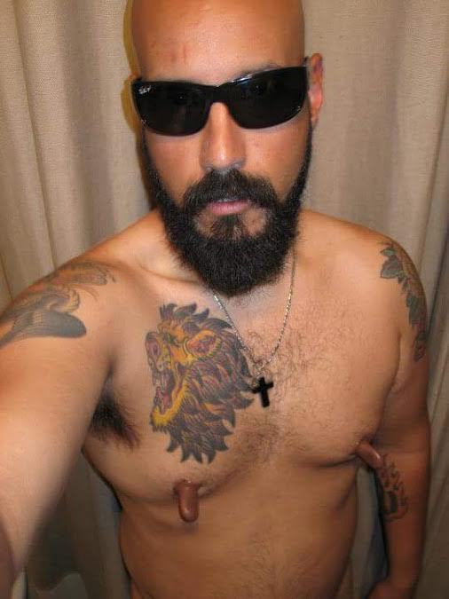 Sexy looking man and nips that make a man dream - WOOF