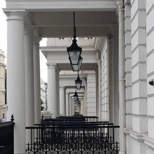 danish-cumbercollective:#Lancastergate #london #houses #lamps #symmetry(her: Lancaster Gate)