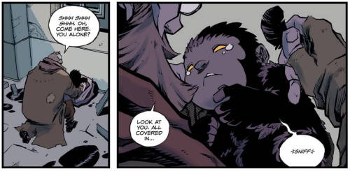 superheroesincolor:  thenerdsaurus:   Feathers (2015)  //      Archaia       “Born covered in black feathers, abandoned as a baby in the slums of the Maze, Poe has lived his entire eleven-year-old life hidden away under the protection of his adoptive