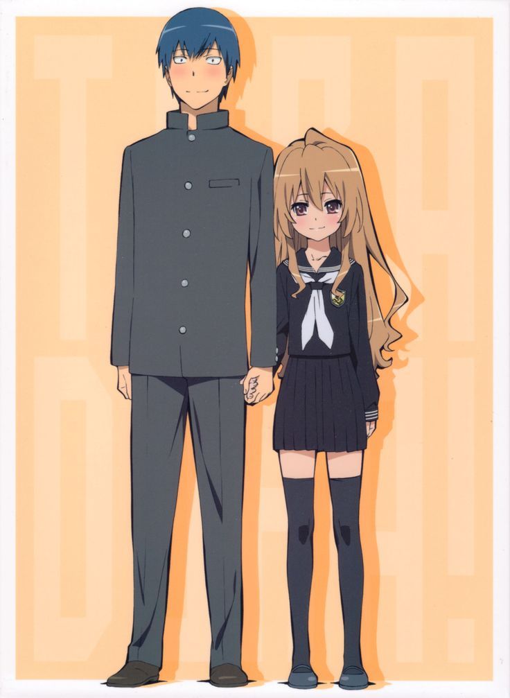 animecouplesgalore:    Taiga x Ryuuji ^~^ Part 1