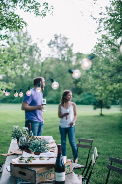 bellesandghosts:  Summer Vineyard Party |