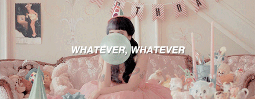 zlladay:   just means there’s way more cake for me pity party (2015)  