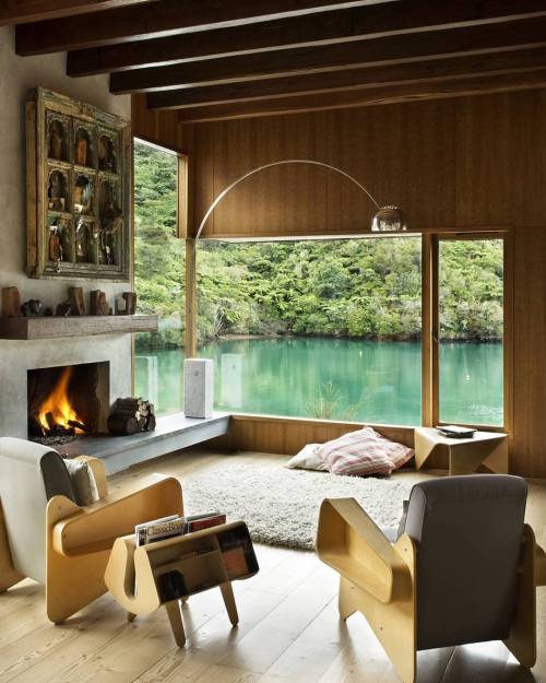 “Waterfalll Bay House Designed by Bossley Architects, In the South Island of, #newzealand @dop