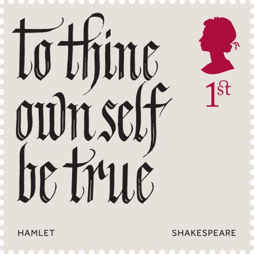 shakespearesglobeblog: Shakespeare on a stamp Today Royal Mail has launched a set of stamps marking 