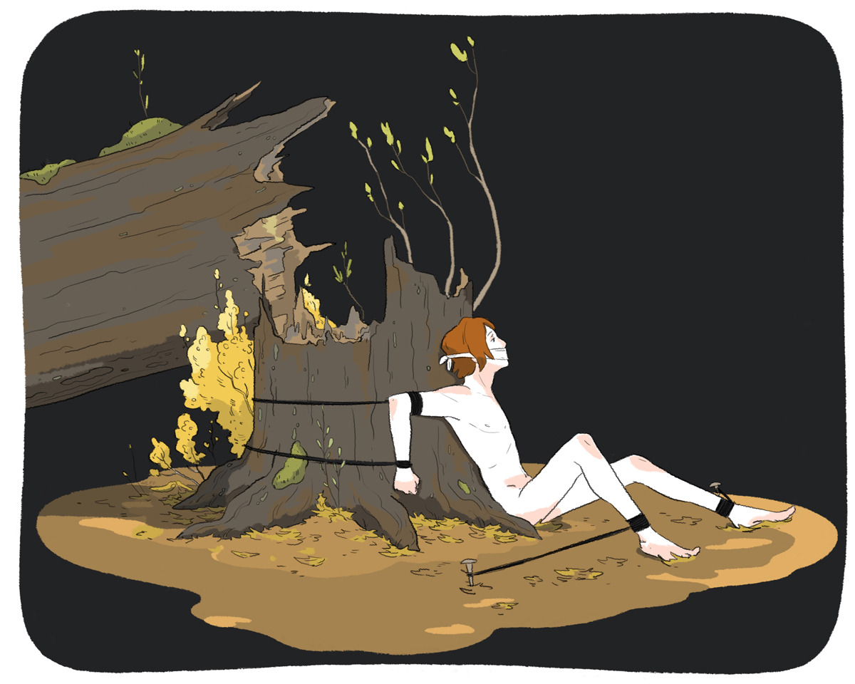 workinglateforfun:  alright, look. I know I’ve already tied him to a tree a couple
