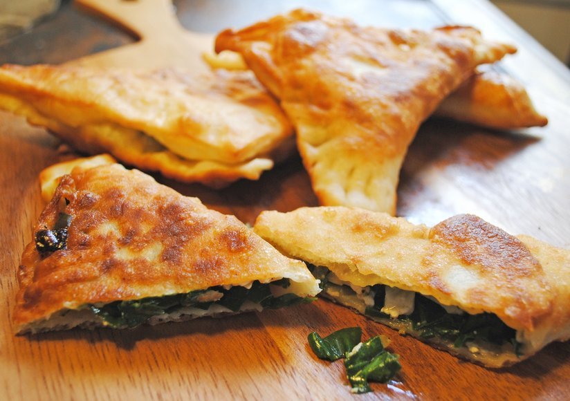 fromgrapevine: RECIPE: Spinach and feta cheese... - Simply Domestic