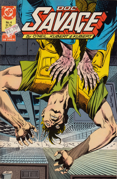 Doc Savage #4 (DC Comics, 1988). Cover art porn pictures