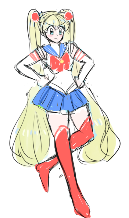 kelanich:  dashingicecream:   i leave for the night with this quick desu miku-chan doodle  Looks way too “sailor moon”ish.  s hit,, shit ur right i’ll try to fix-   -it oh,….. oh n o,, shit,t,,t
