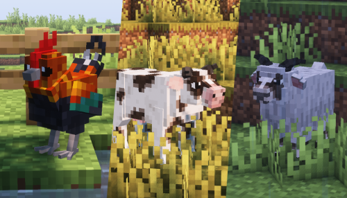 My Mob Overhaul Resource Pack Is Now Officially Complete! All Natural Spawning Mobs Now Have A New Model
