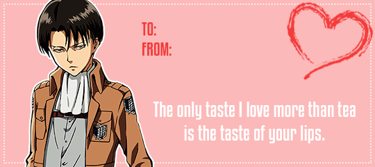 erensjaegerbombs: Valentine’s Day cards feat. Shingekis 