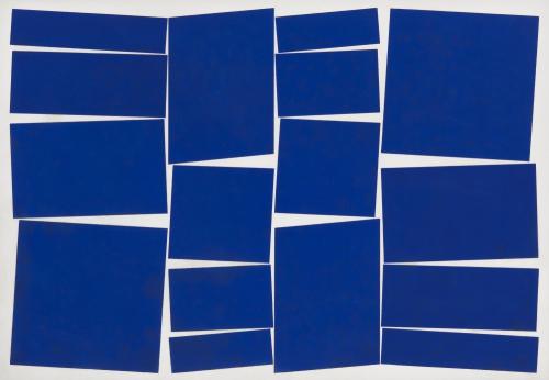 Hélio Oiticica, Metaesquema, 1955 © Private Collection, São Paulo