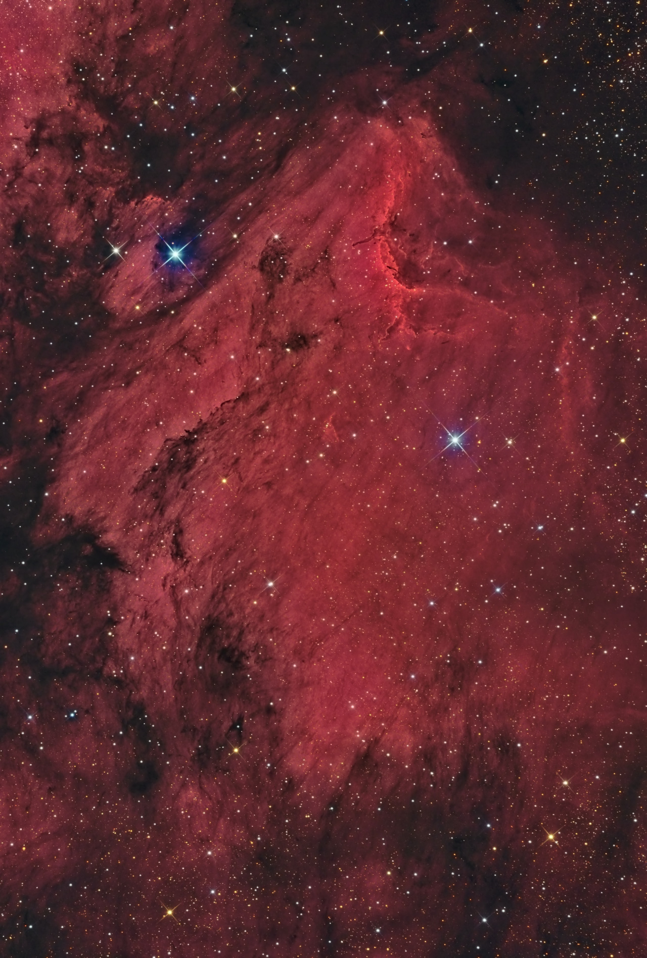 just&ndash;space:  Pelican Nebula  js
