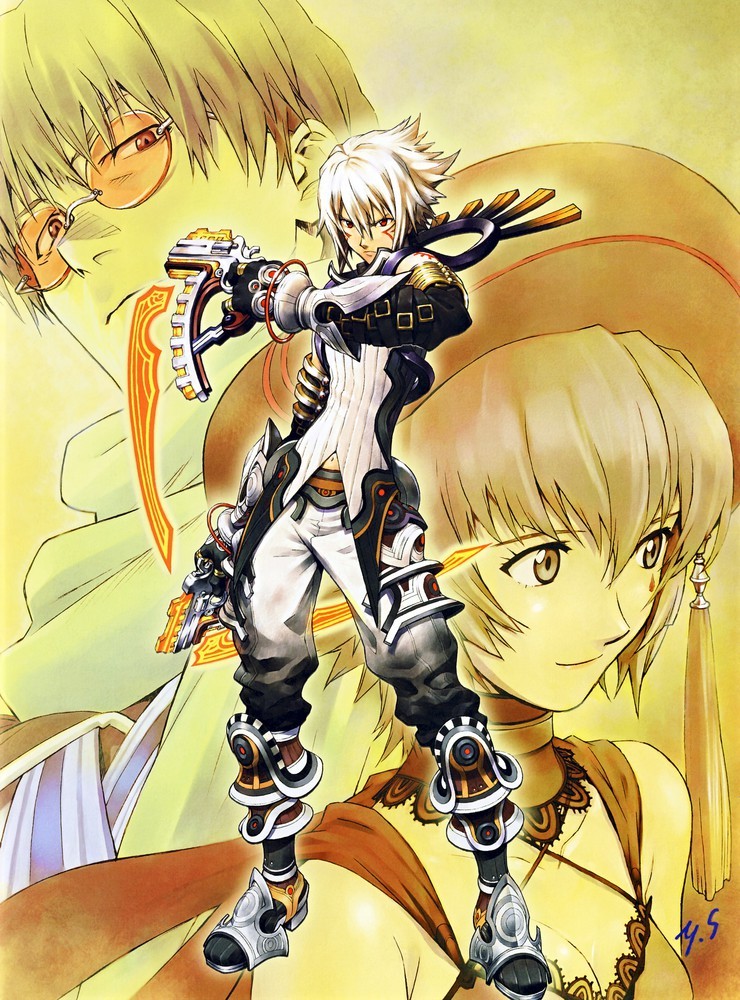 kiteazure2014: .Hack//G.U. Covers inllustrations By Sadamoto Yoshiyuki Covers with