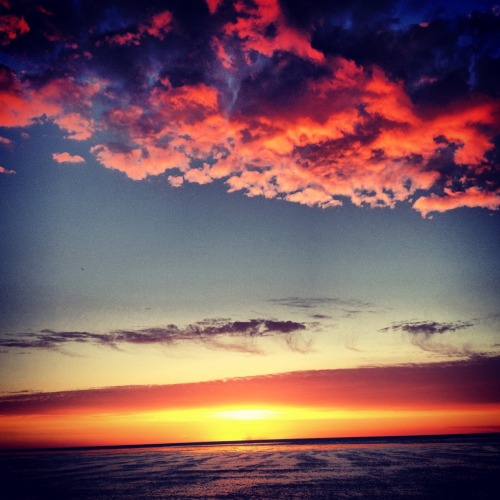 Wild Cali skies. Ocean Beach, San Diego