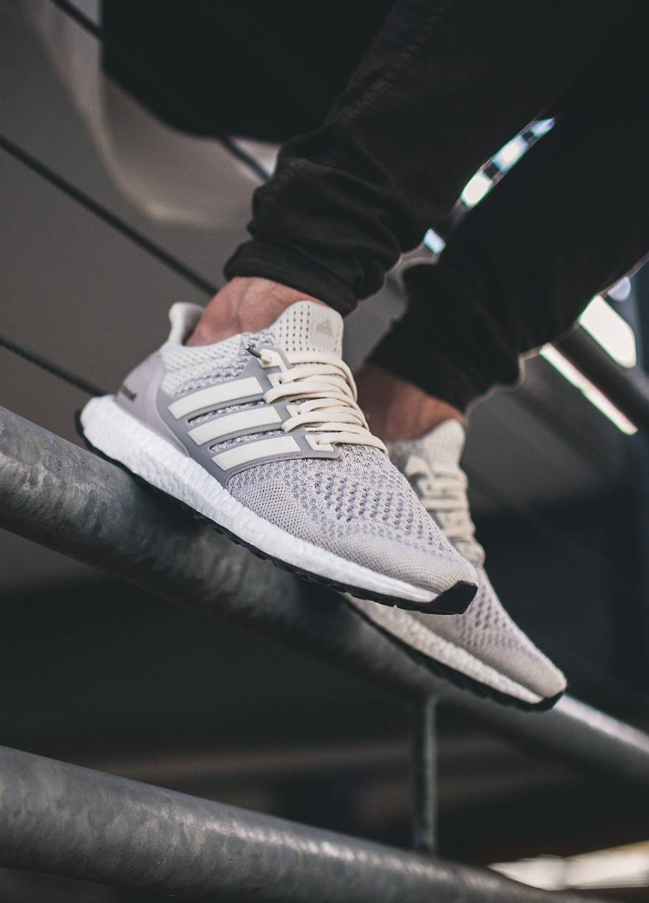 ultra boost cream on feet