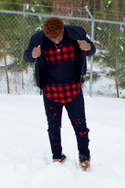 blackfashion:  ~皇家ROYAL TRIBE CLOTHING部落~ ~DARK PRINCE EXTENDED SHIRT~  ~BLOODLINE DISTRESSED JEAN~ WWW.ROYALTRIBECLOTHING.COM