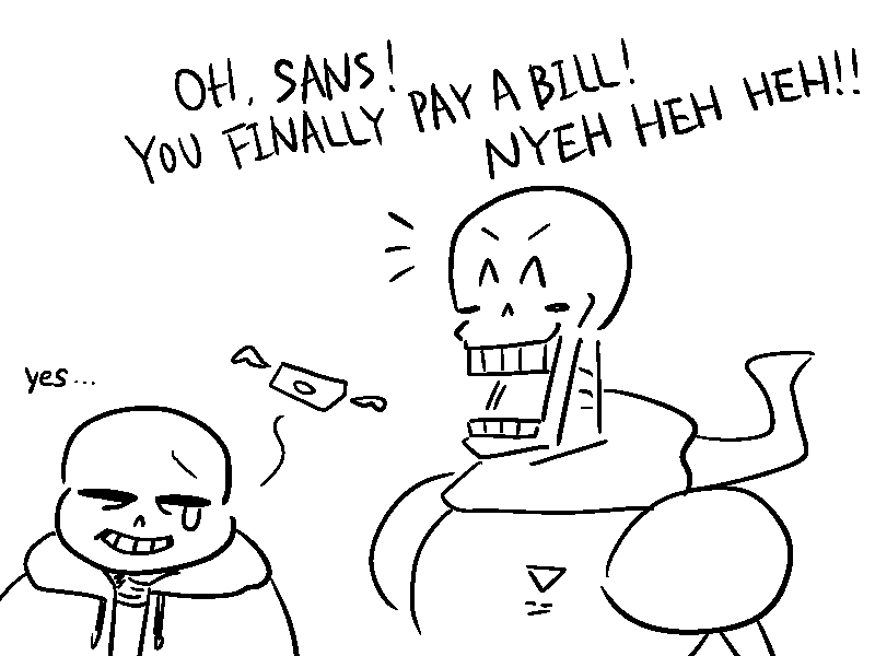 mooncatyao:  naphcat7:  Grillby paid sans’ bill by using sans’ body…* Grillby