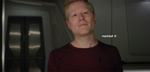 spaceboos:Stamets may need a little help in the flirting department, guys.