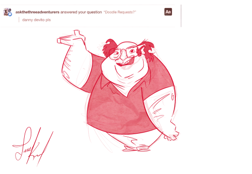 I’m Not Normally One To Do Caricatures, But I Do Love Danny Devito ^__^ 