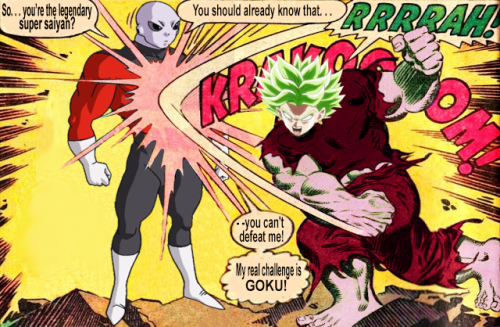 Preview of Jiren vs Kale :P 