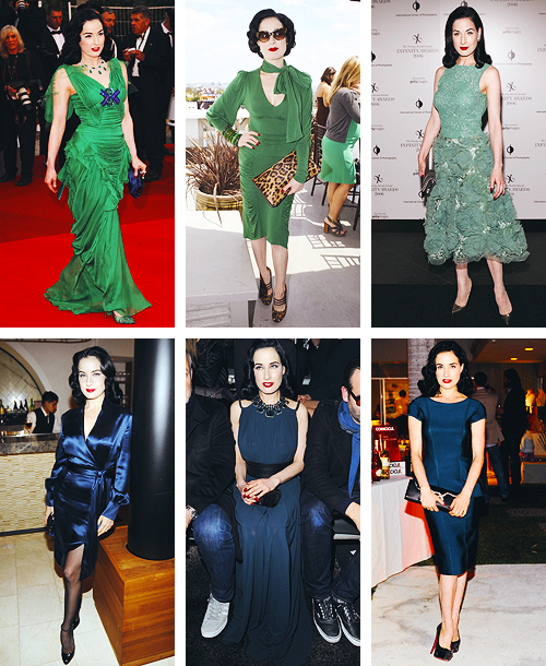 evansbrewster-deactivated201503:  Dita Von Teese | Colour/Outfit Porn 