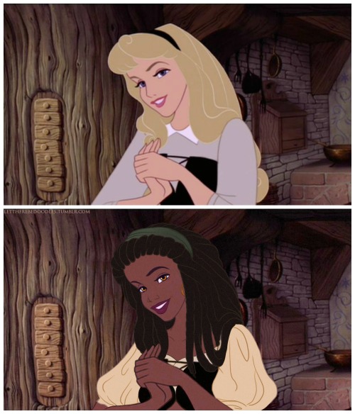 oh-my-clara:
“ boobmastergeneral:
“ lettherebedoodles:
“ “ A Whole New World…
”
(( So this week I decided to try something a little different. :) I saw some beautiful “race-bent” Disney a while ago and wanted to try it out, so here’s some of our...