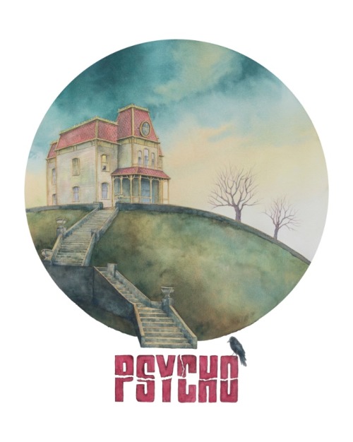 thepostermovement: Psycho by Rosa AlamoPrints available here