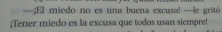 Historia en ojeras.