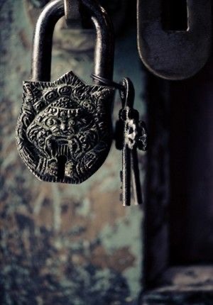 :The intricacies of the lock mechanism, the key and the key hole, can be applied to life and the relationships…only the right key can fit into a specific key hole…as only the right soul fits with its other half…