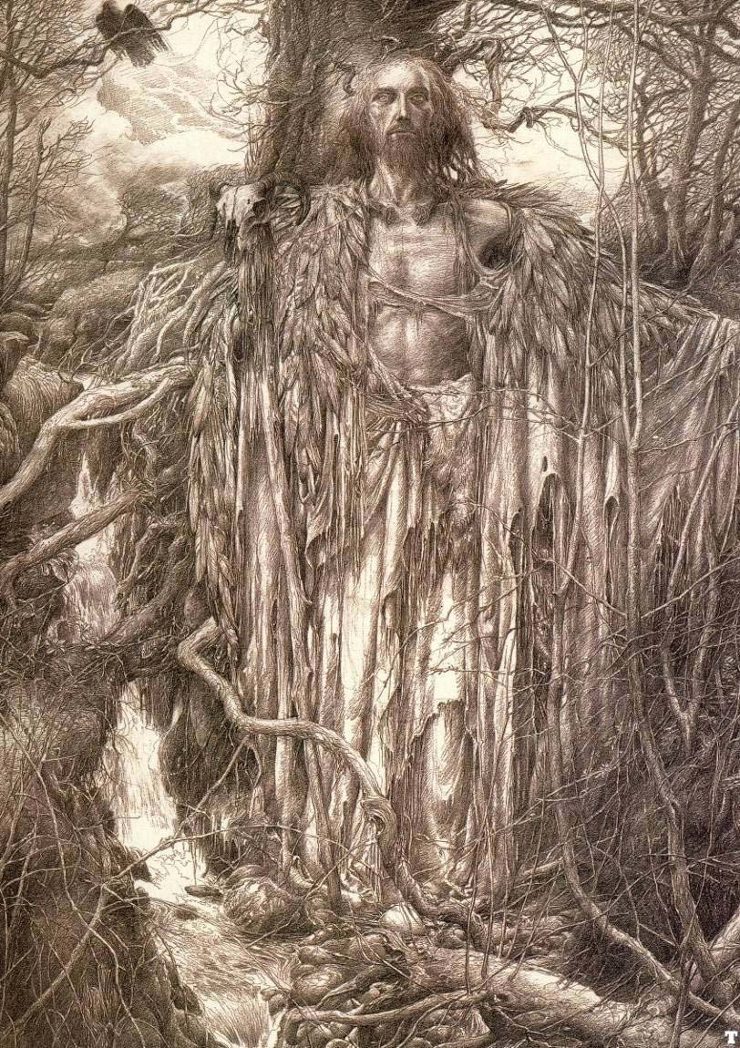 jopenb:
“ Merlin by Alan Lee
”