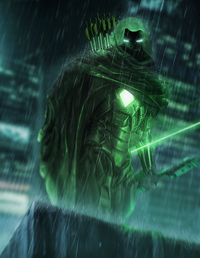 thecyberwolf:  Iron Man - Mashup Serie Created by Boss Logic / Deathstroke Green